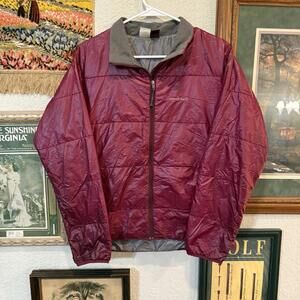 Vintage 90s RARE‎ Mont-Bell Lightweight Windbreaker Purple Jacket Size Medium
